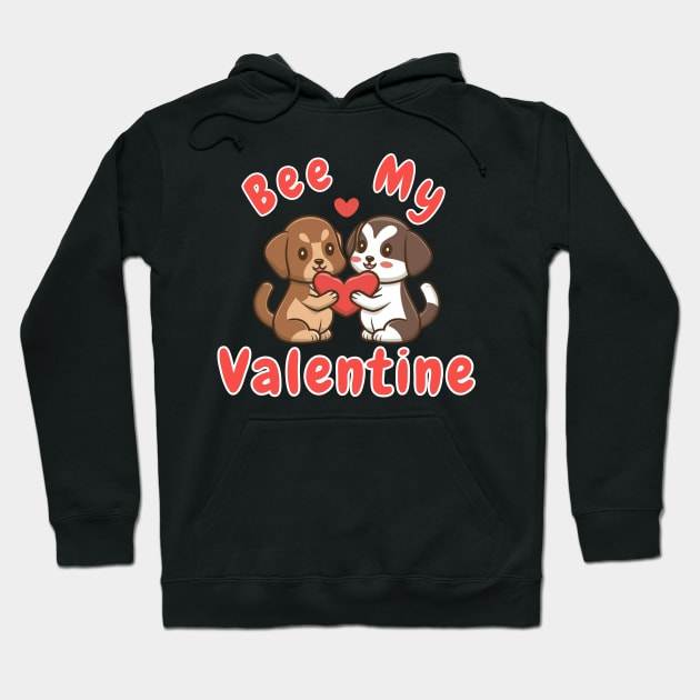 Bee my valentine Hoodie by Jackystore